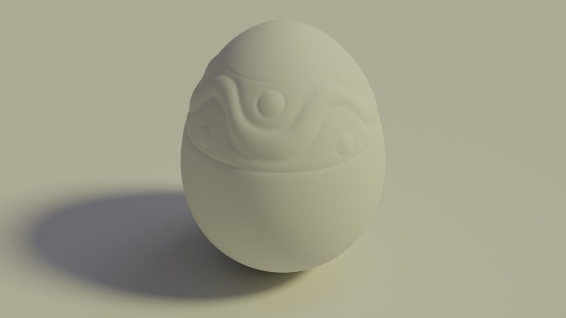 Golden Egg 3D print model_19