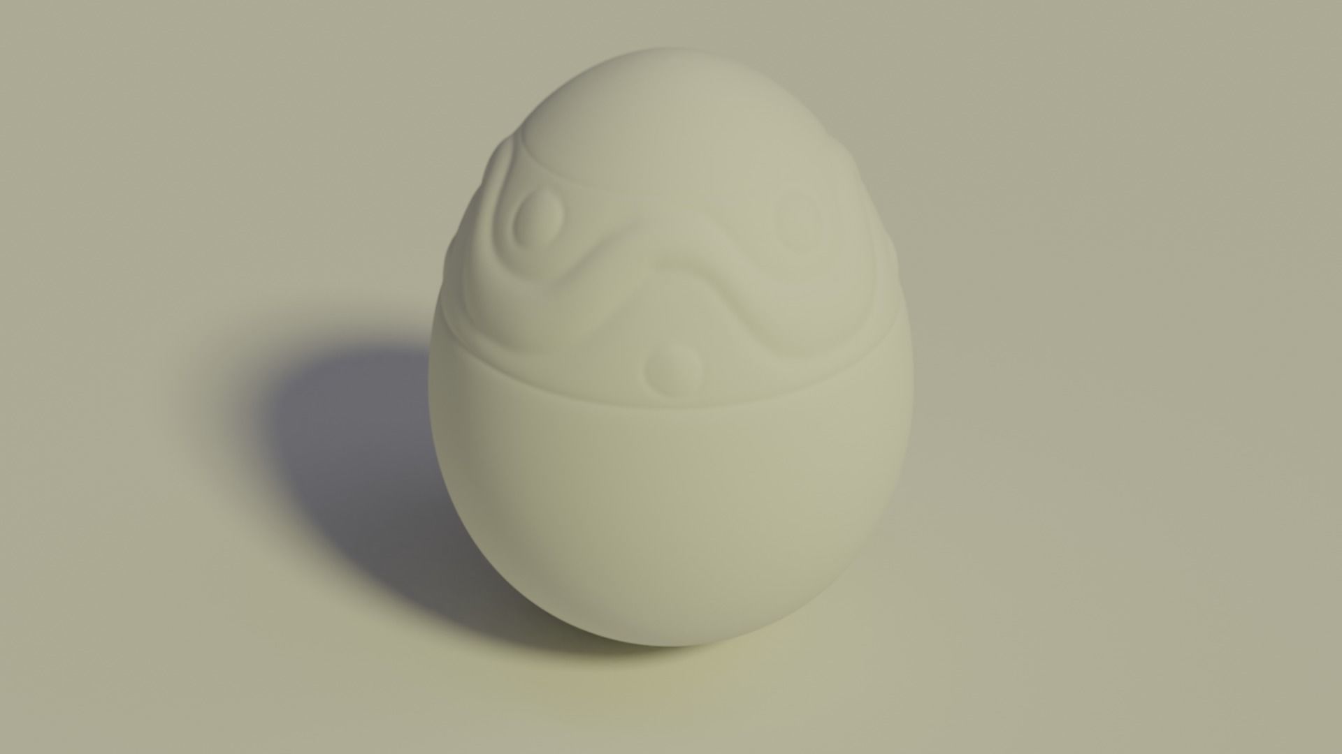 Golden Egg 3D print model_23