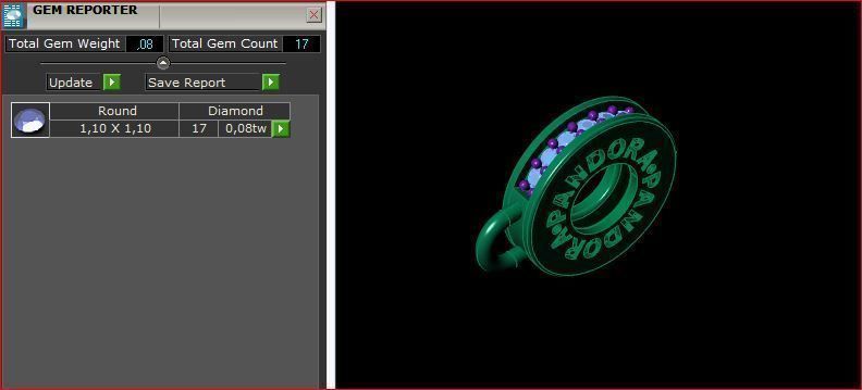 Pandora - Charm 3D print model_1