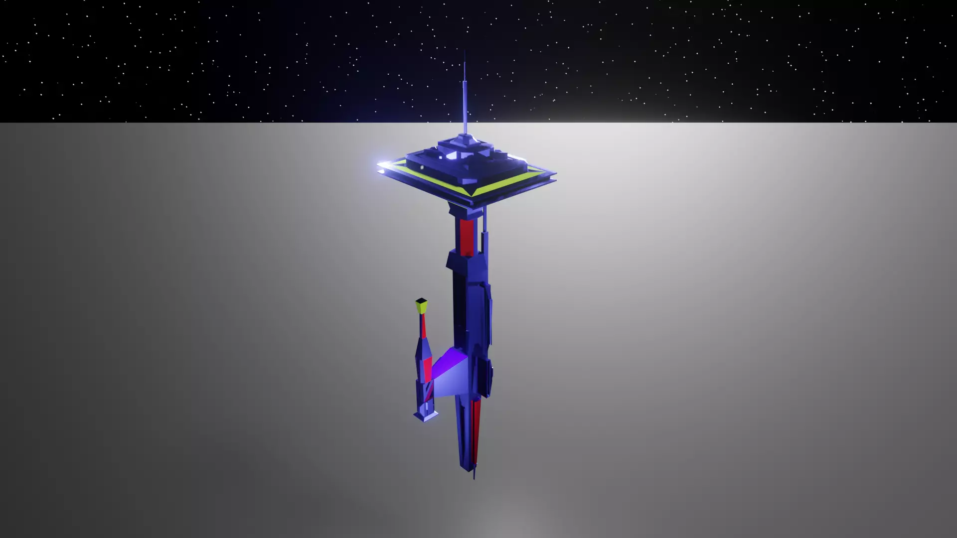Gravity Building 101 3D model_0
