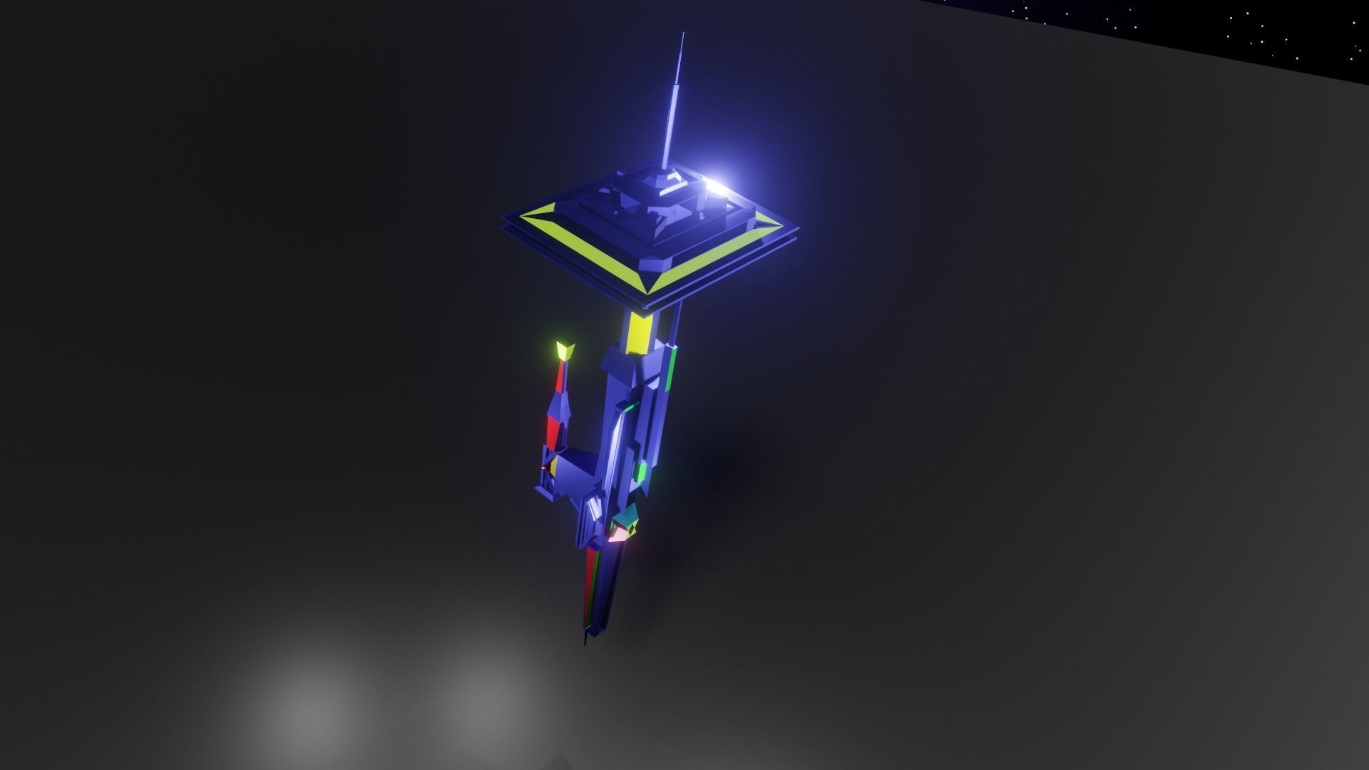 Gravity Building 101 3D model_1