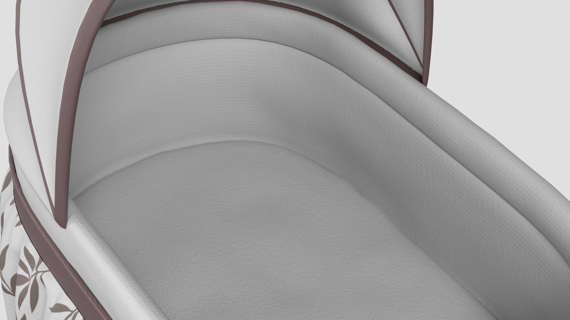 Bassinet - Portable Crib 3D model_8