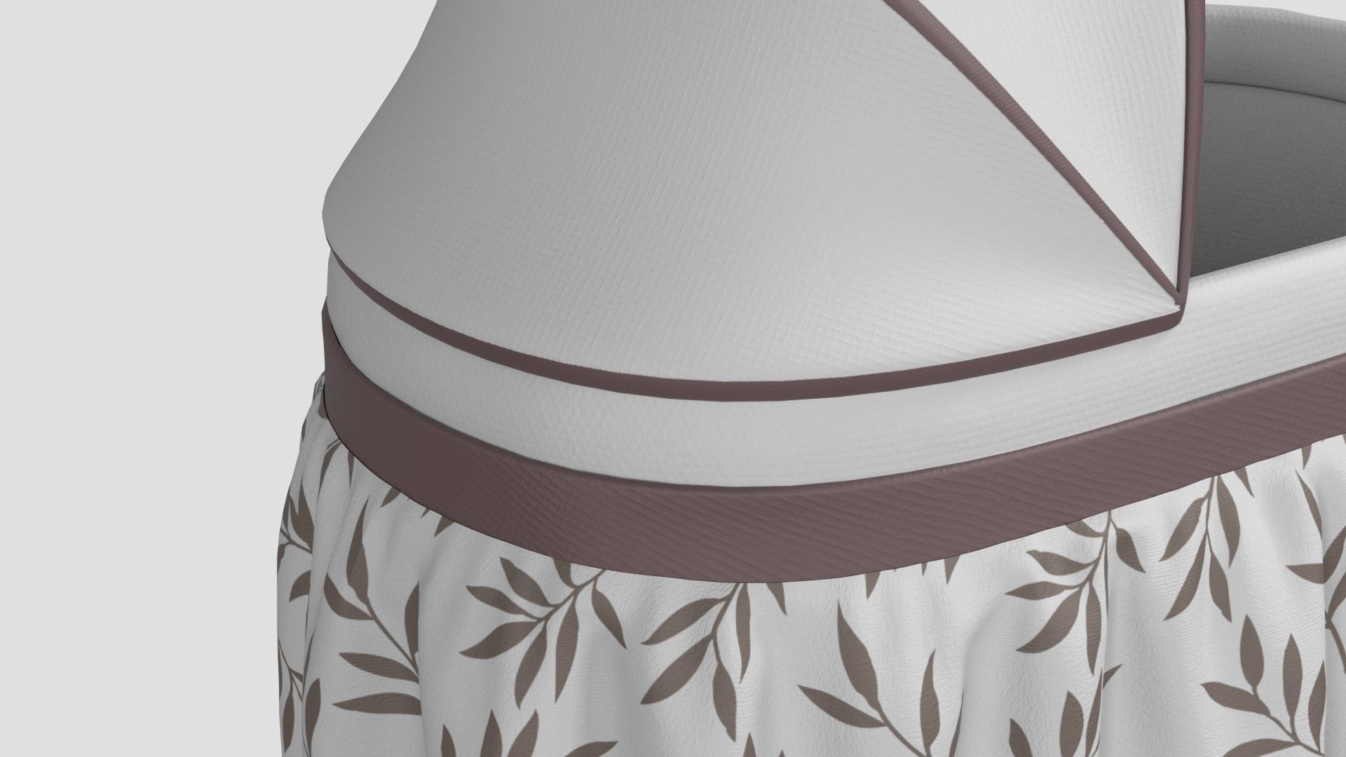 Bassinet - Portable Crib 3D model_9