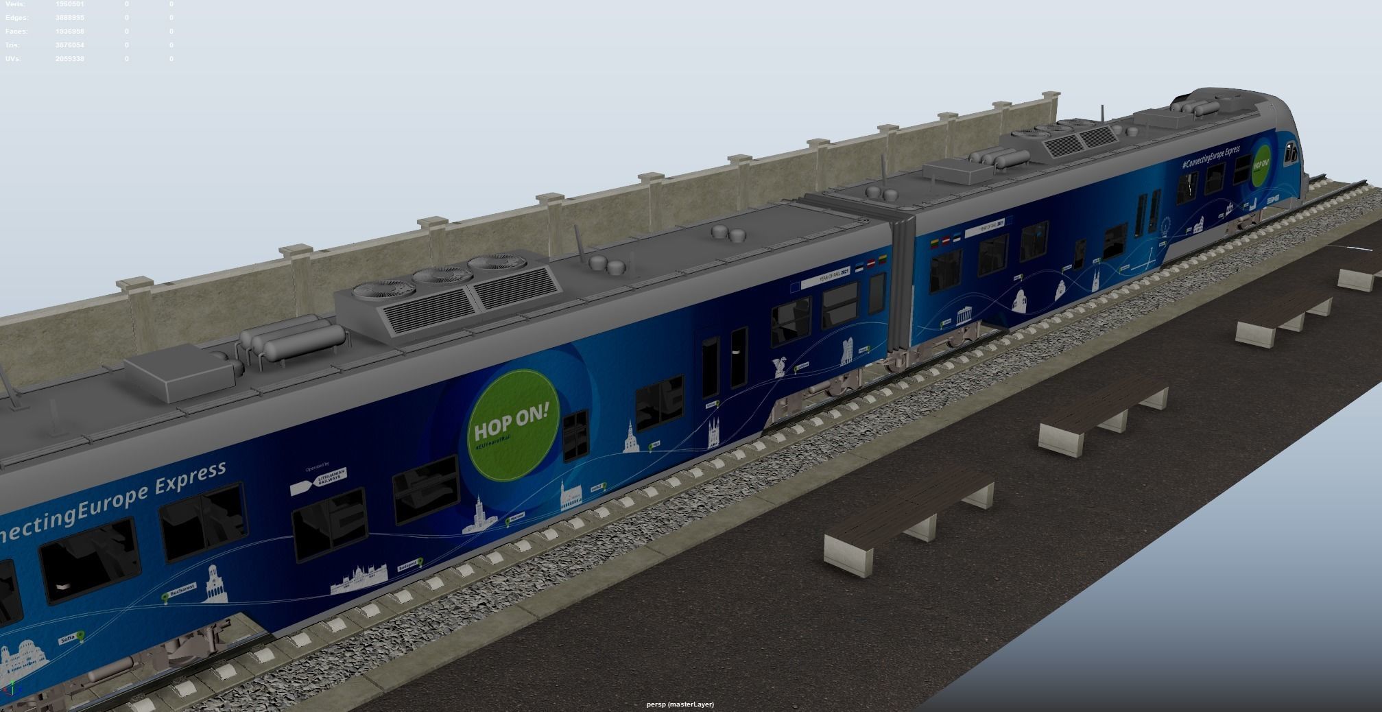 730ML Europe Express 3D model_2