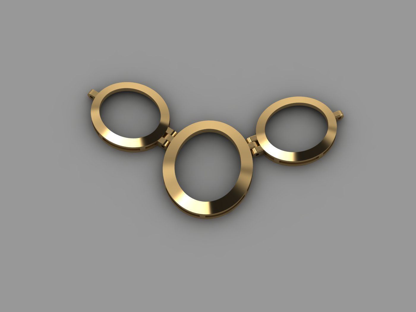 Pendants - Gold 3D print model_8