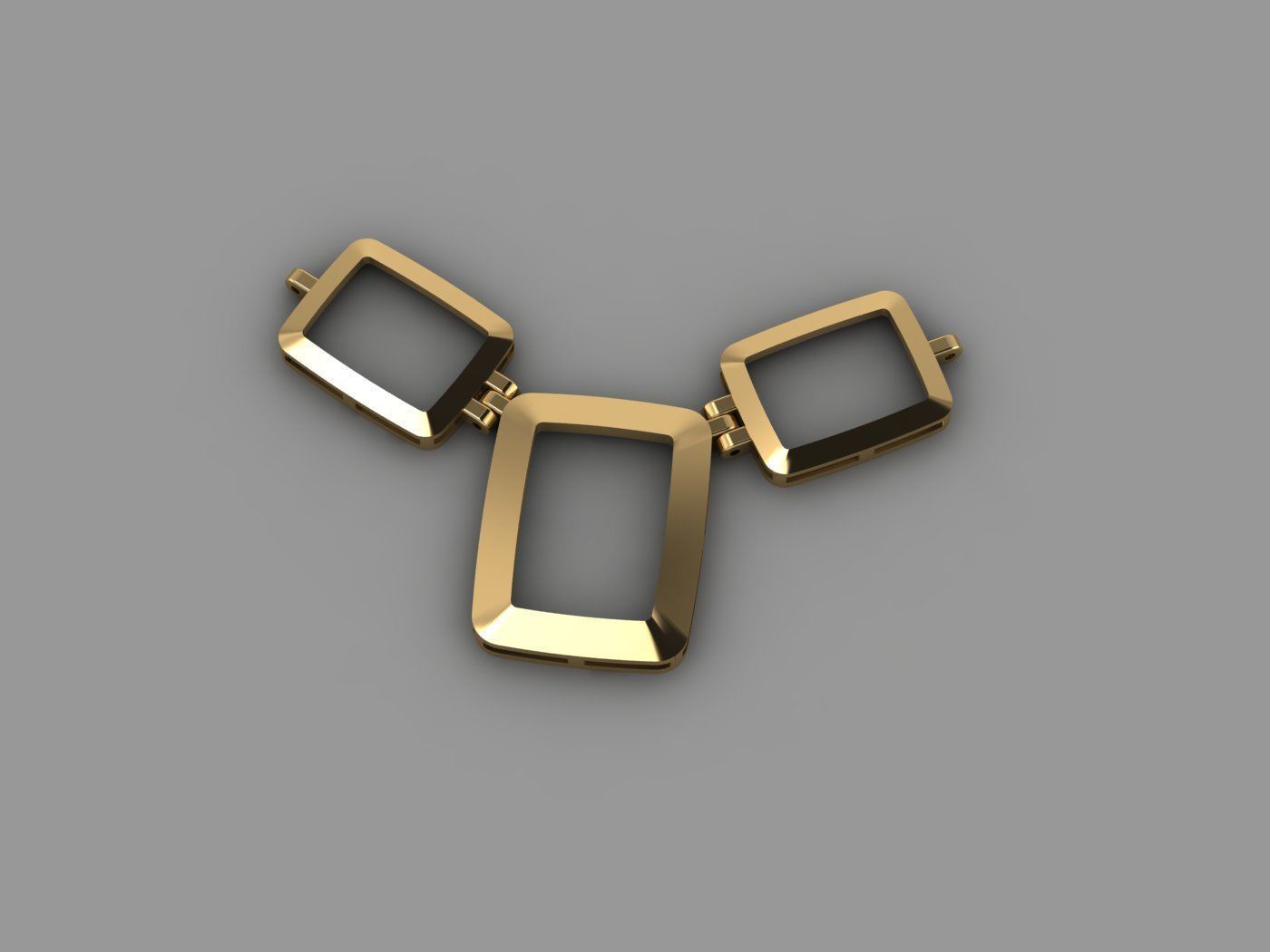 Pendants - Gold 3D print model_2