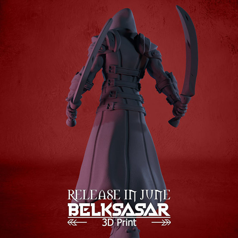 Simith the Fighter Sorcerer 3D print model_19