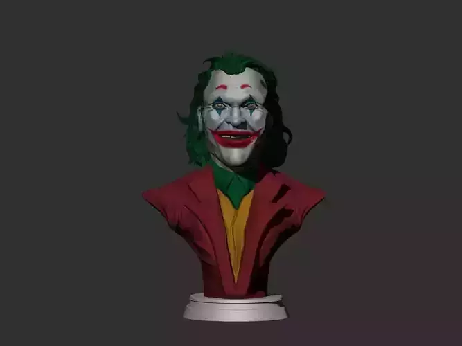 Joker 3d bust
