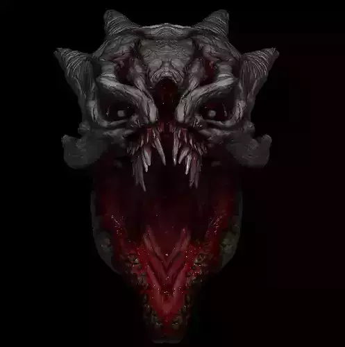 The tomorrow war female white spike  head