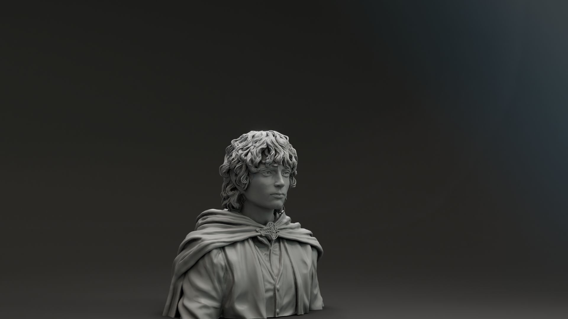 Elijah Wood - Frodo Baggins - The Lord of the Rings 3D print model_19