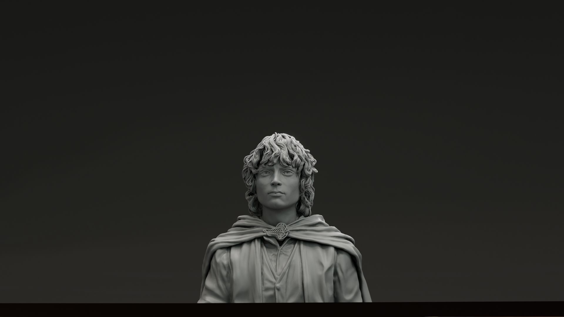 Elijah Wood - Frodo Baggins - The Lord of the Rings 3D print model_15