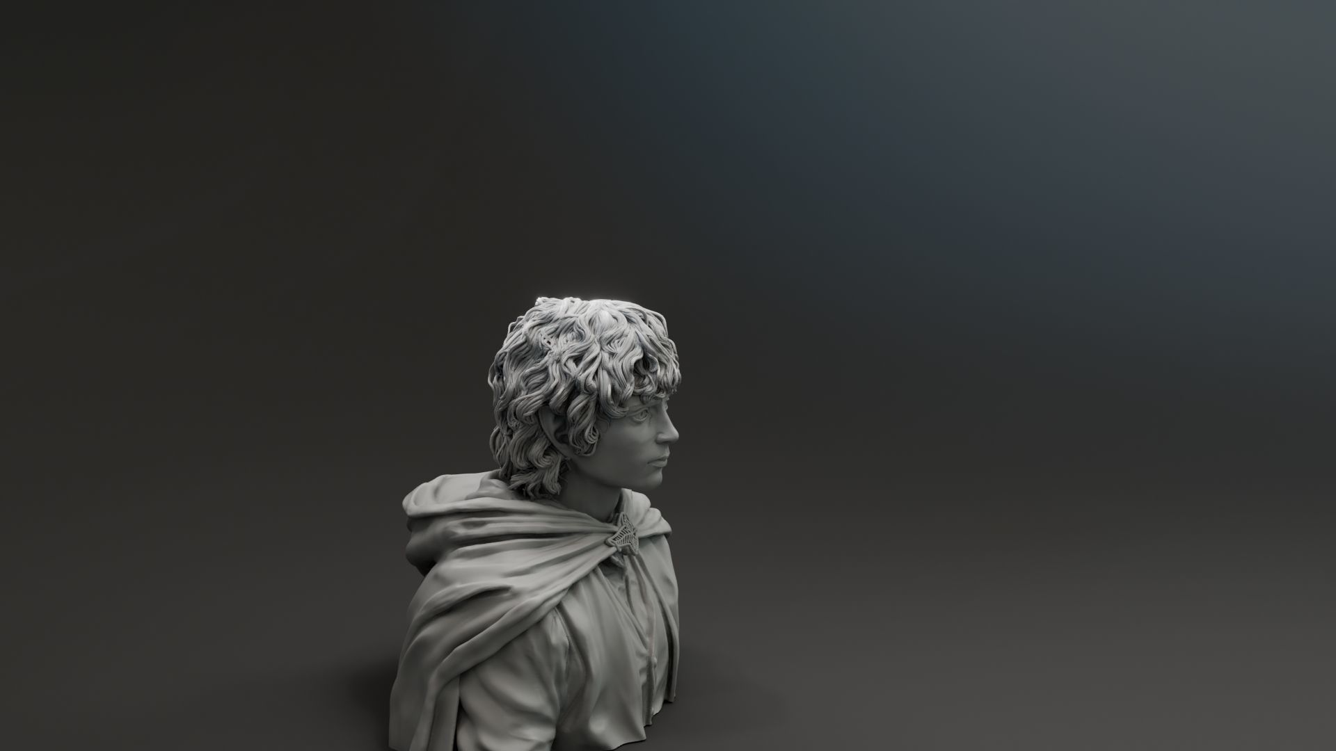 Elijah Wood - Frodo Baggins - The Lord of the Rings 3D print model_18