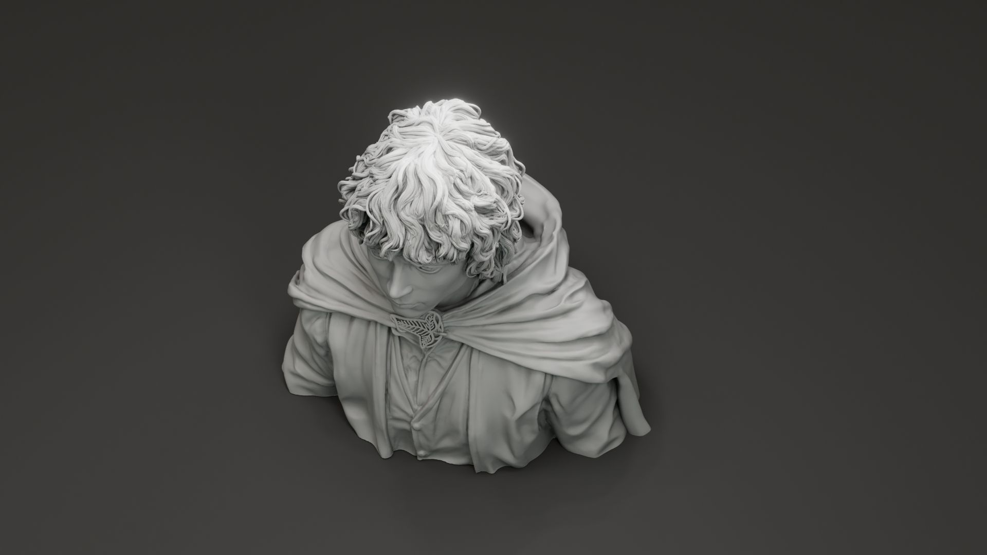 Elijah Wood - Frodo Baggins - The Lord of the Rings 3D print model_5