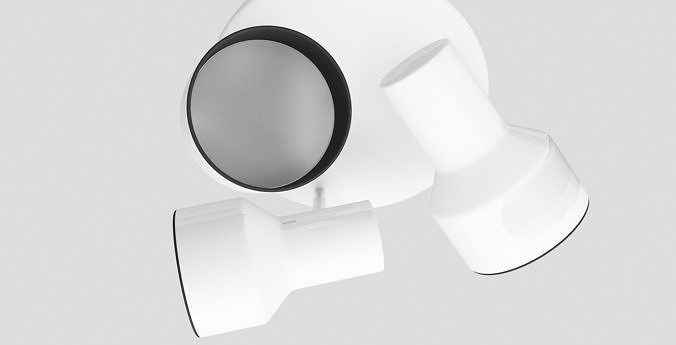 Westinghouse Lighting 6632600 Three-Light Multi-Directional 3D model