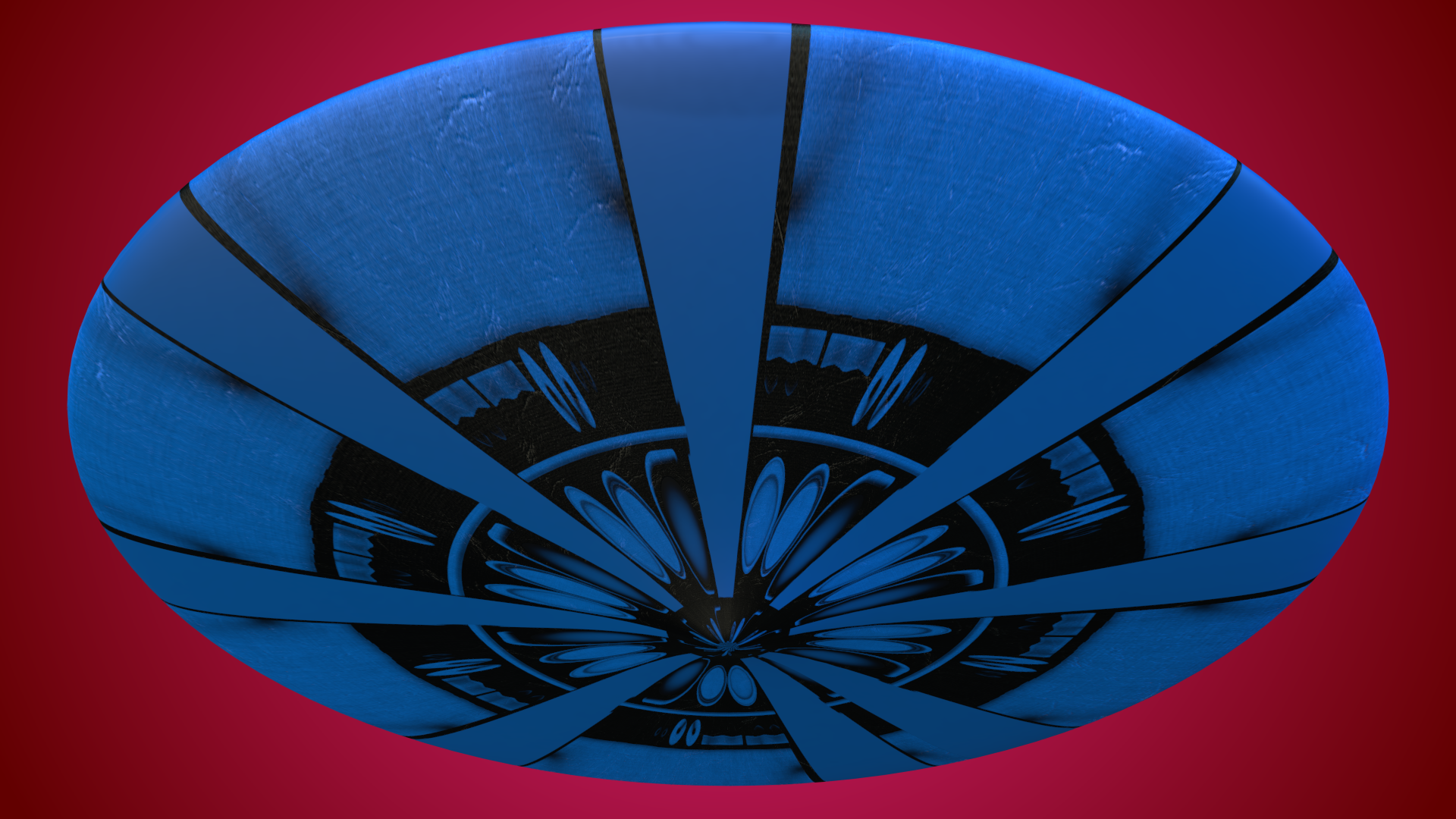 Classic UFO 3D model_2