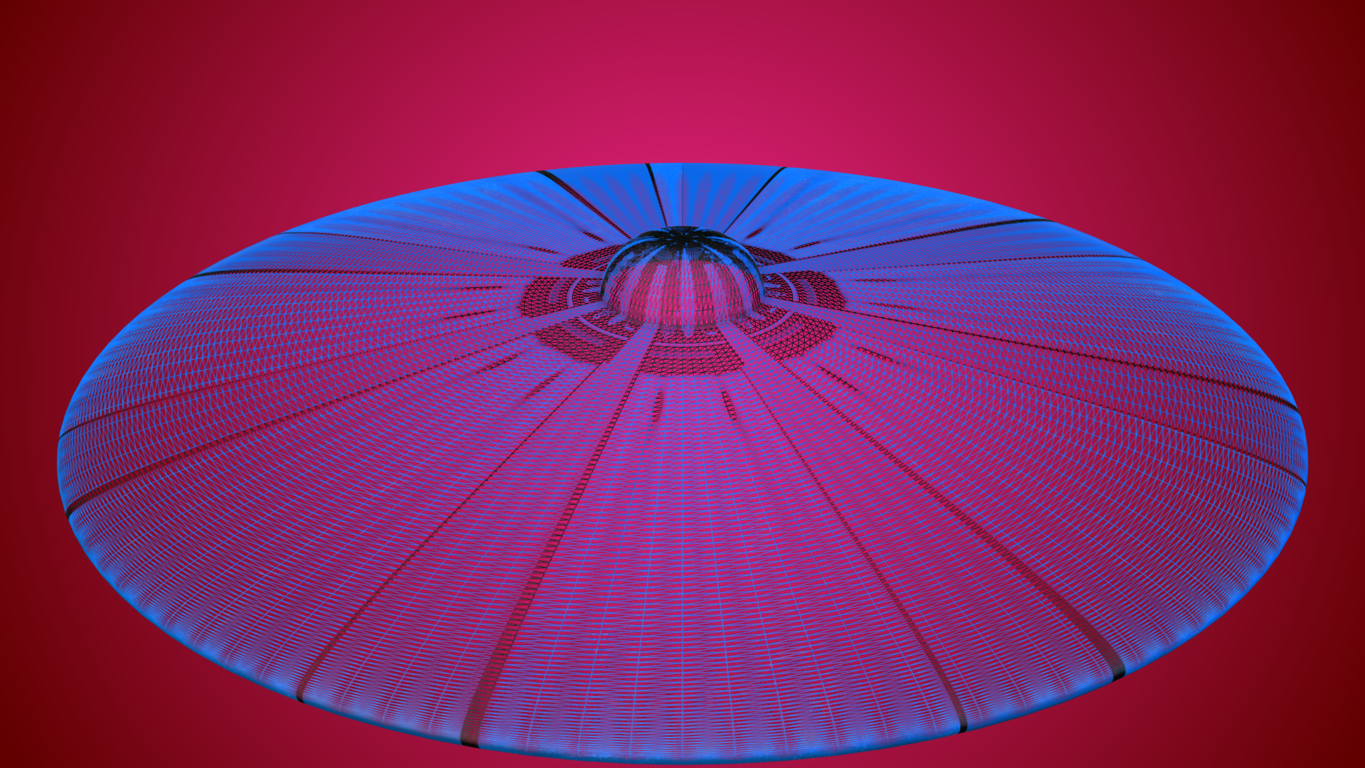 Classic UFO 3D model_5