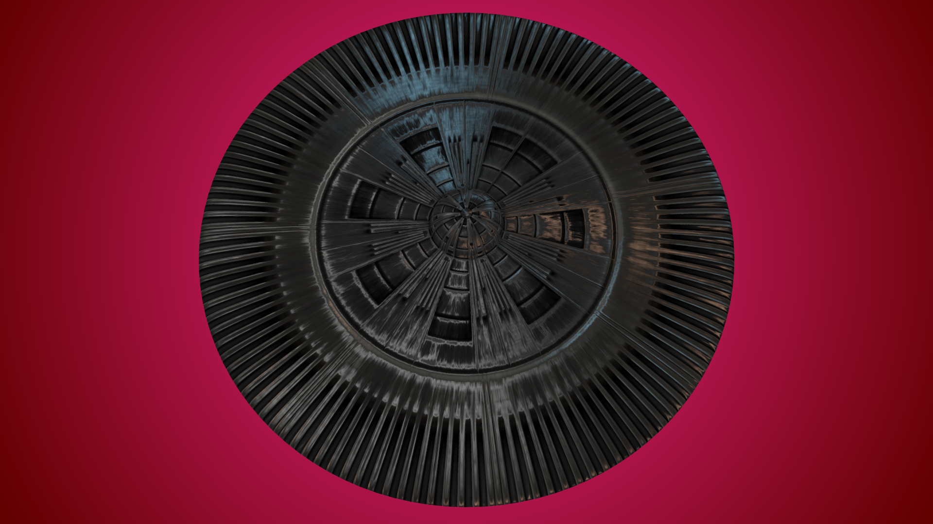 Classic UFO 3D model_1