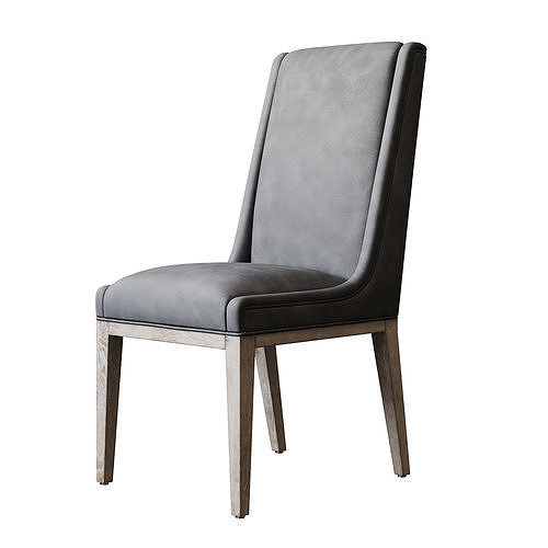 Rustic Dining Chair ID 147 3D model