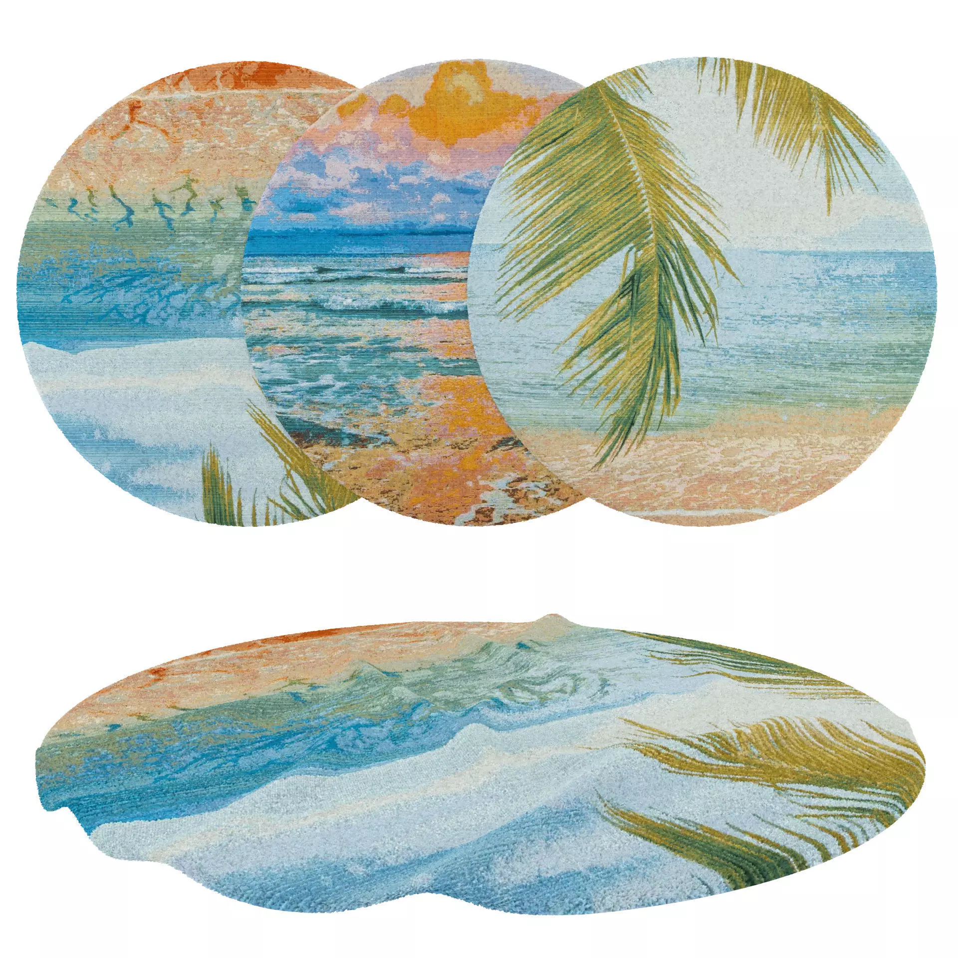 Rugs No 173 Low-poly 3D model_0