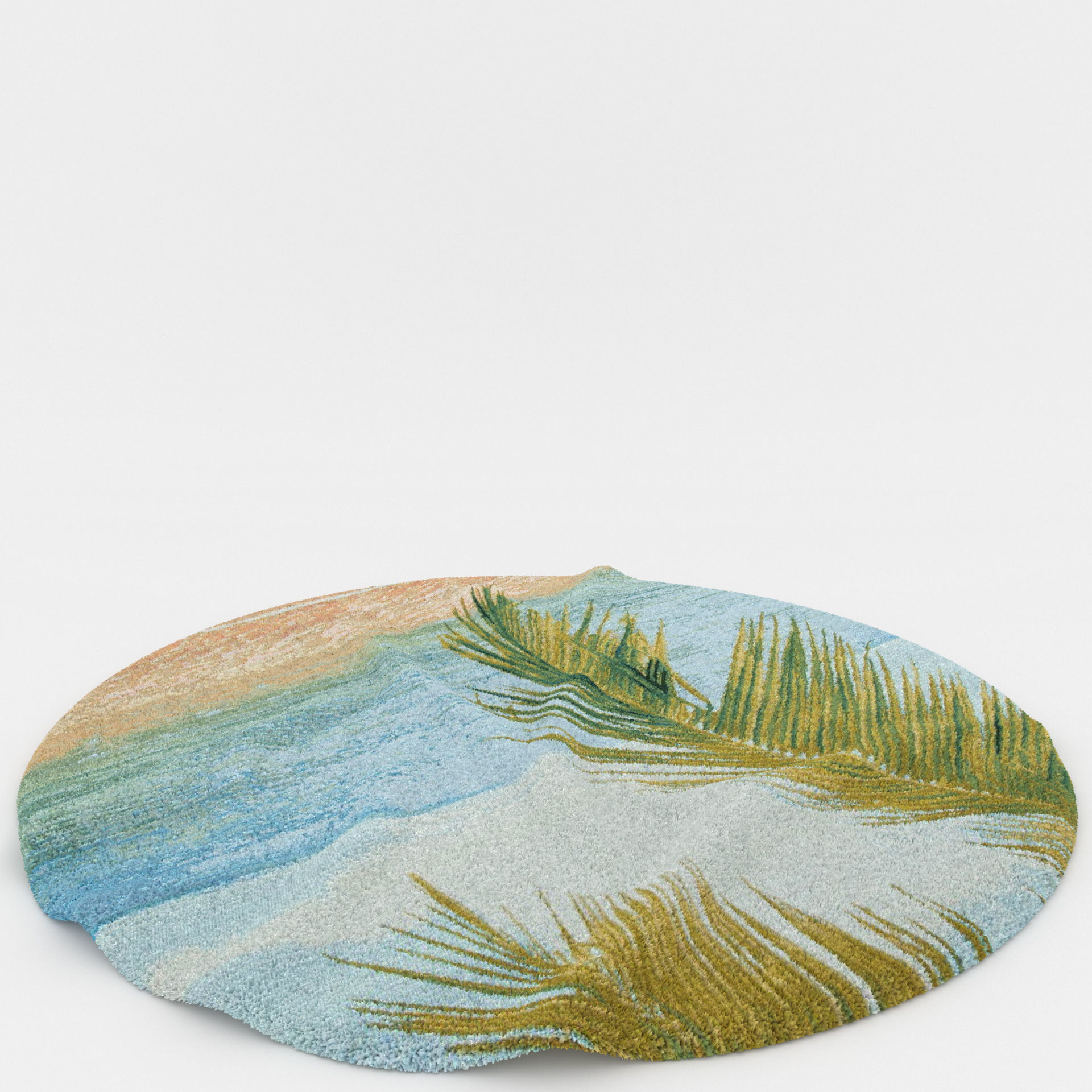 Rugs No 173 Low-poly 3D model_6