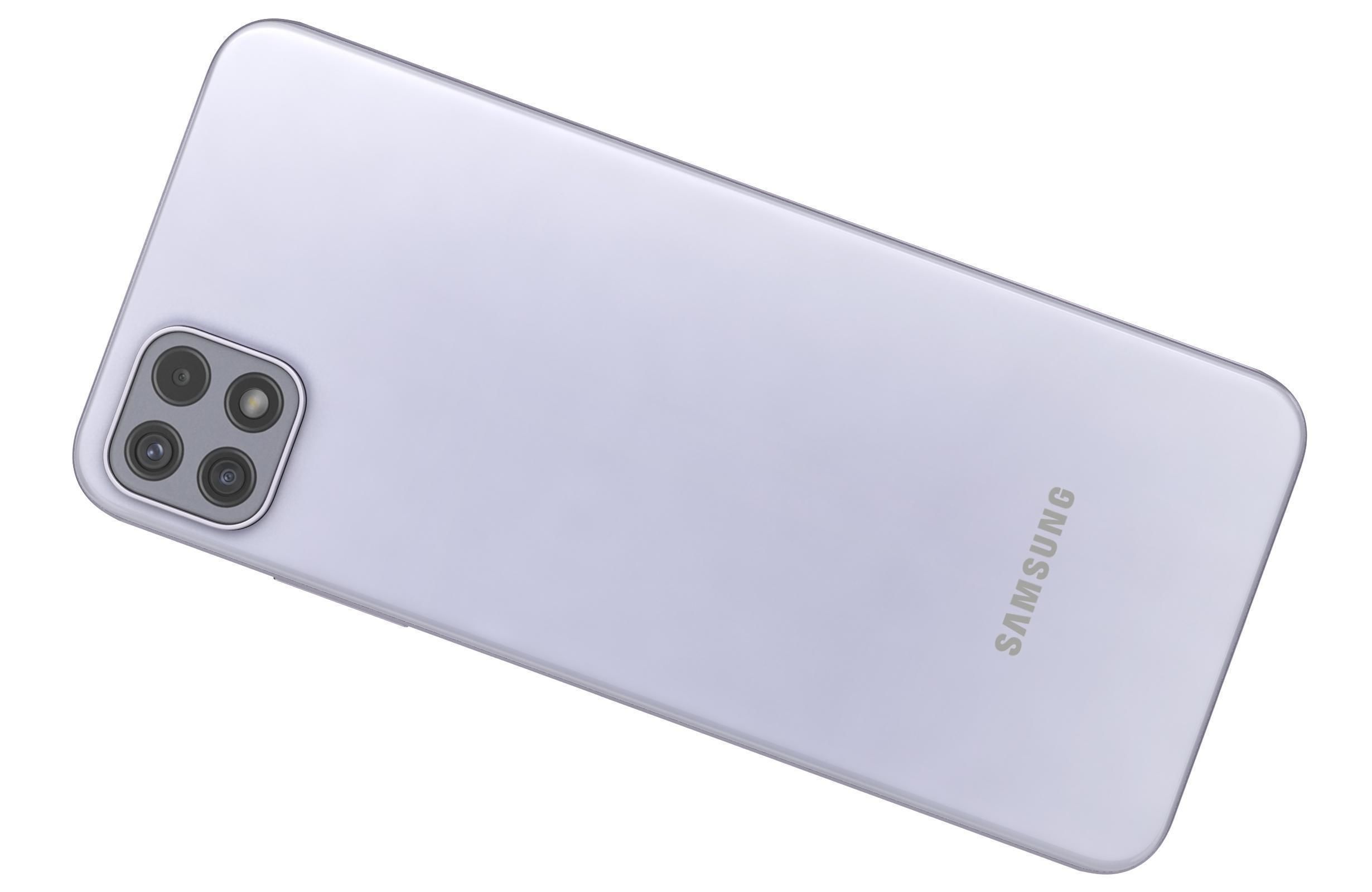 Samsung Galaxy A22 5G Violet 3D model_11