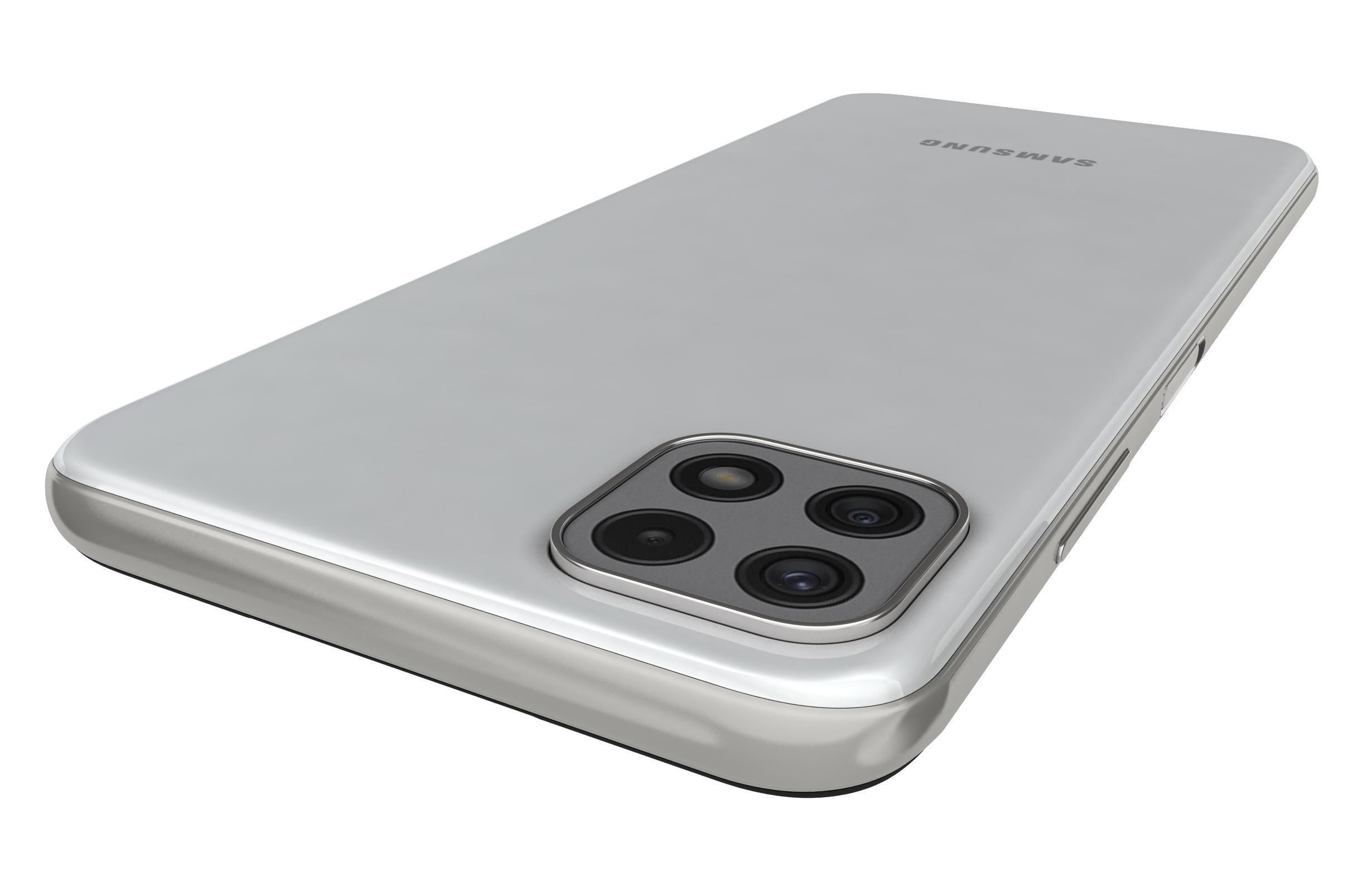 Samsung Galaxy A22 5G White 3D model_15