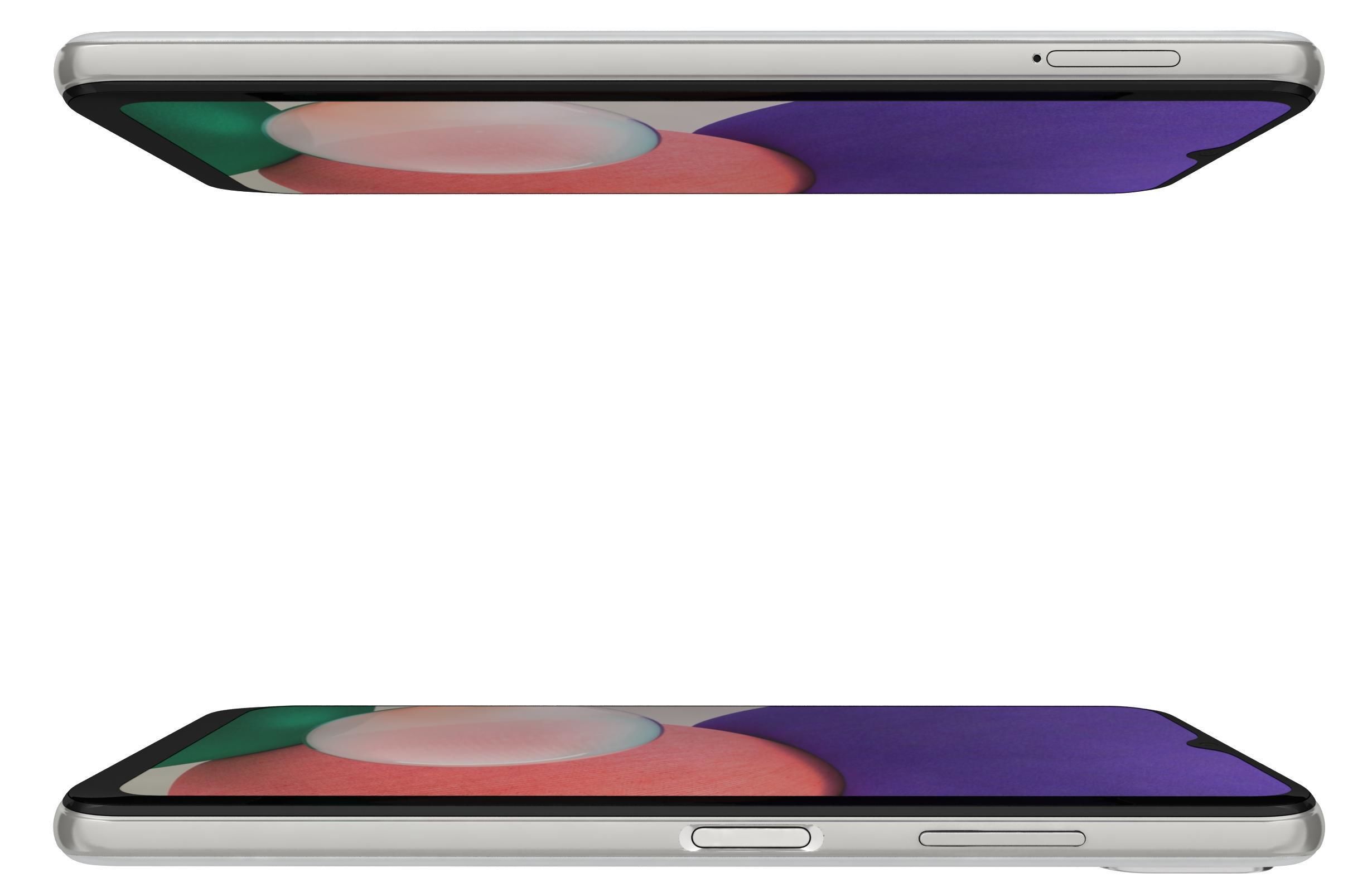 Samsung Galaxy A22 5G White 3D model_8