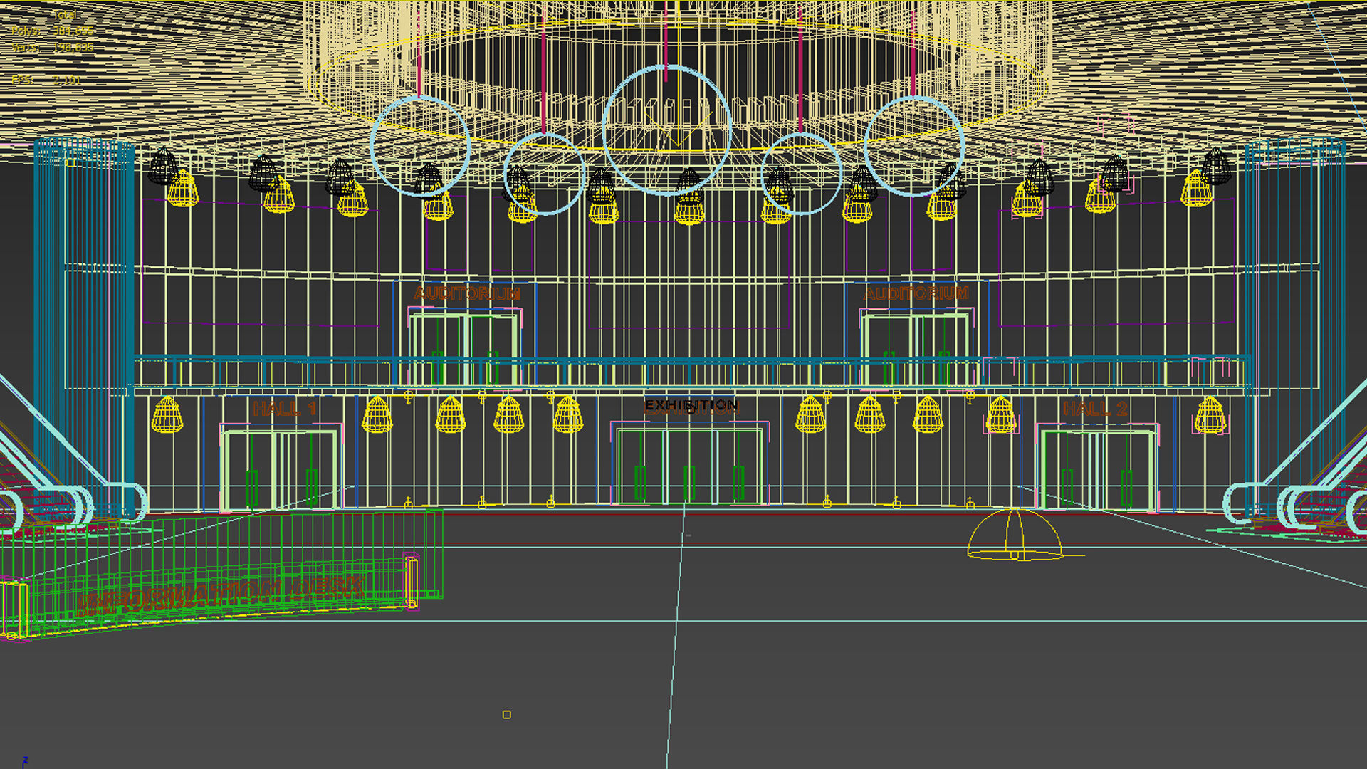 Virtual Lobby 3D Model Collection_4