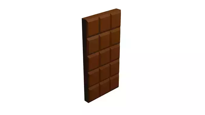 Chocolate 3D bar