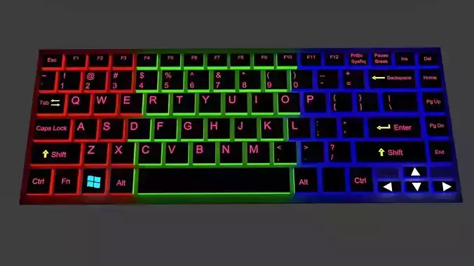 Laptop Keyboard RGB