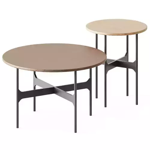 Wooden Coffee Tables Floema by Wendelbo