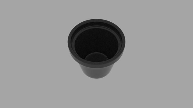 Ceramic Clay and Glass Pots Free low-poly 3D model