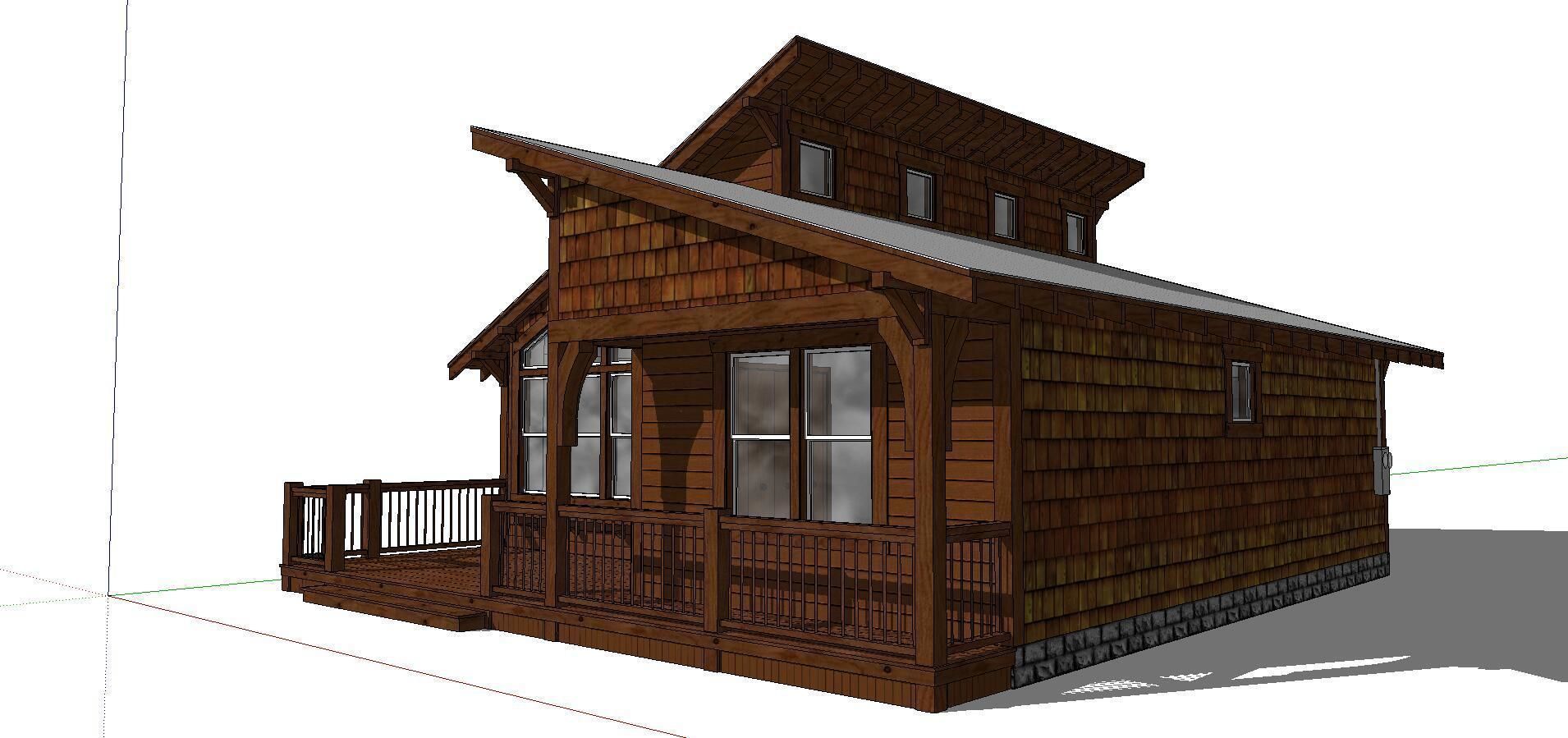 Creative Design-Holiday Cabin-071 3D model_1