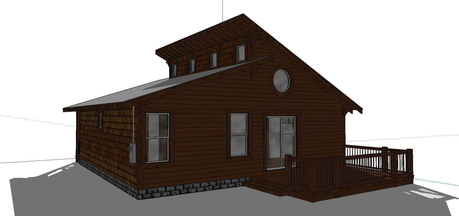 Creative Design-Holiday Cabin-071 3D model_2