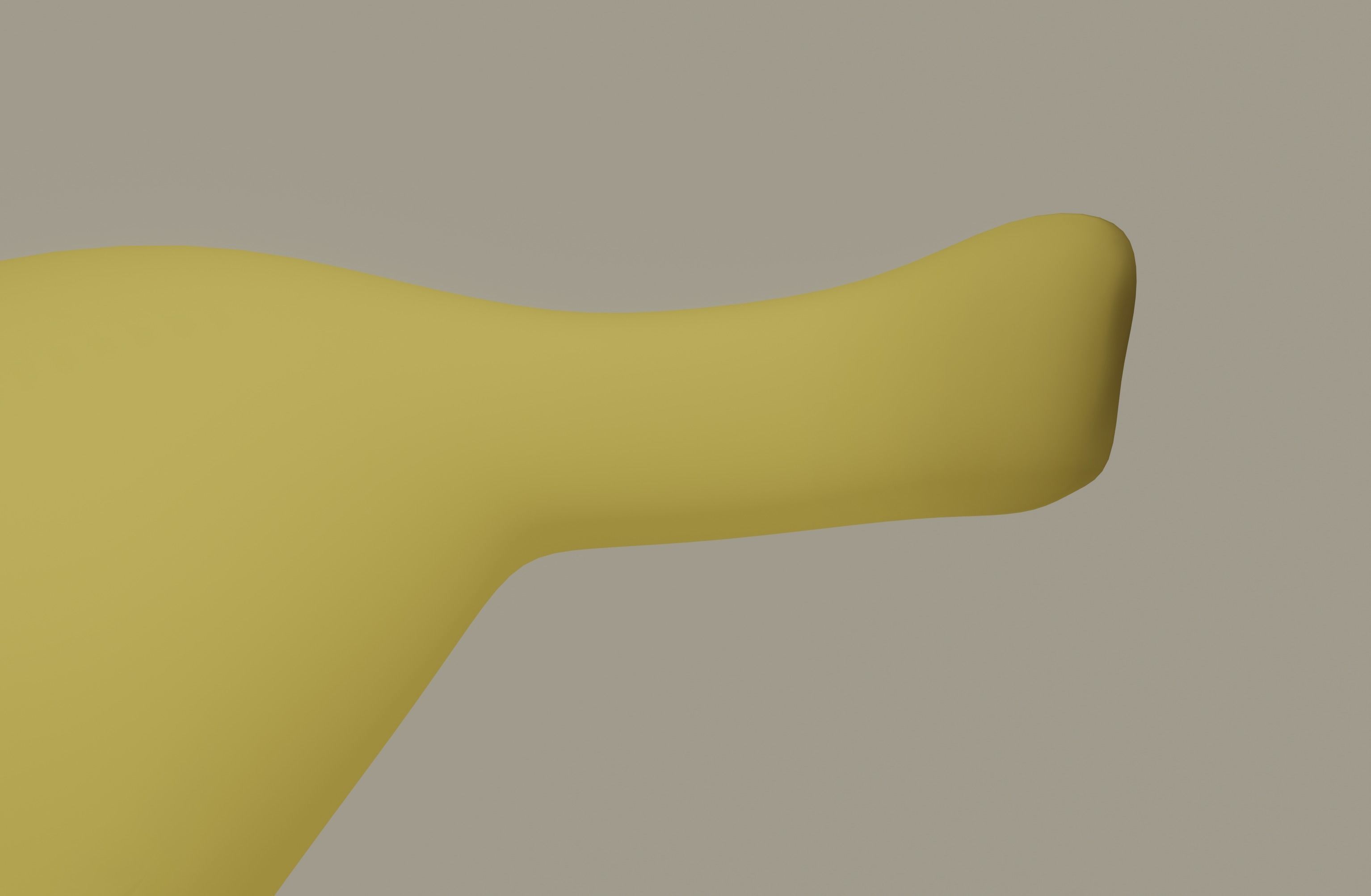 Banana Peel 3D model_7
