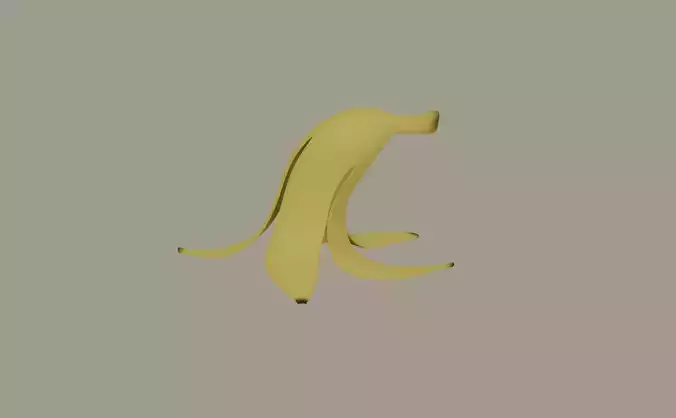 Banana Peel 3D model