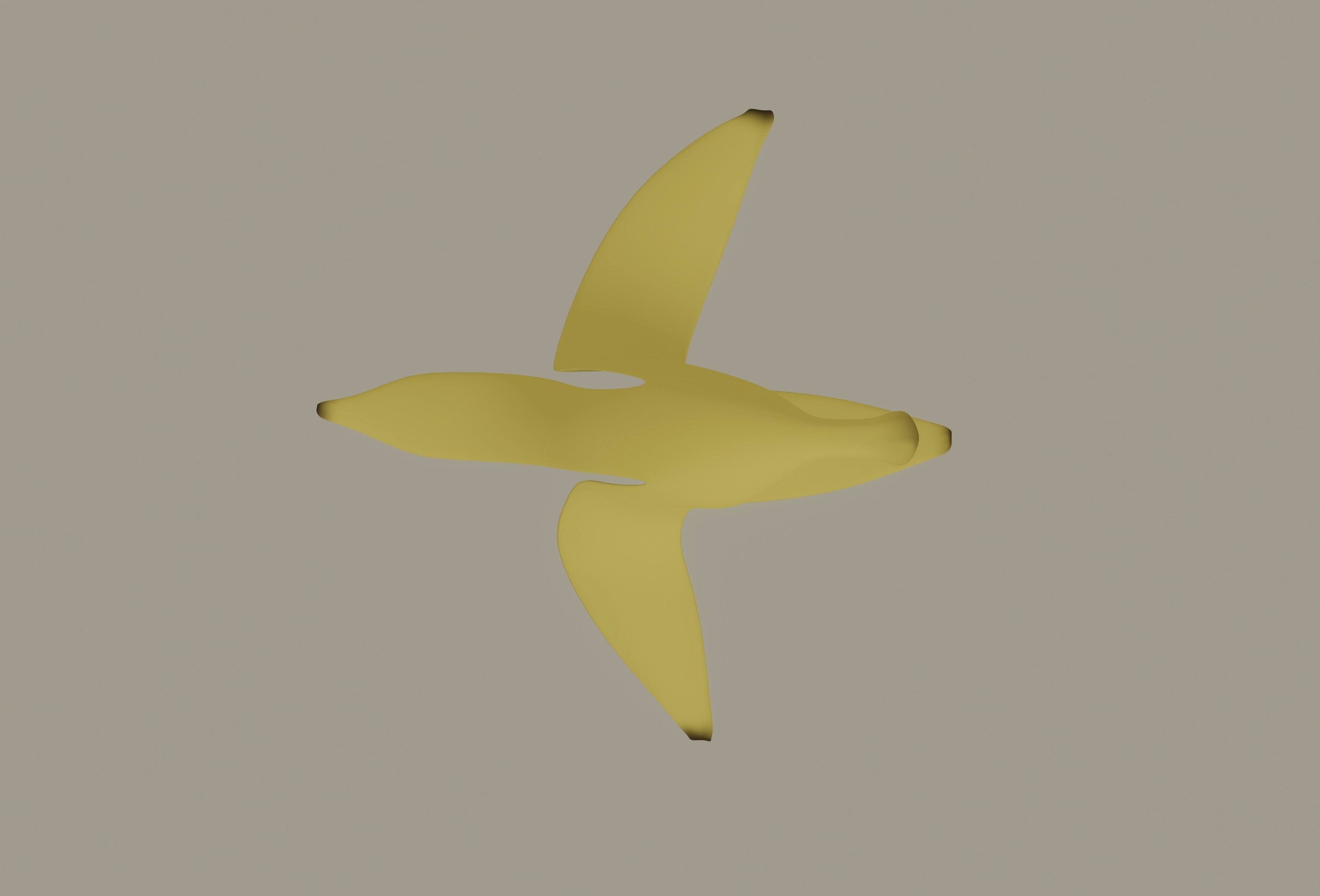 Banana Peel 3D model_4