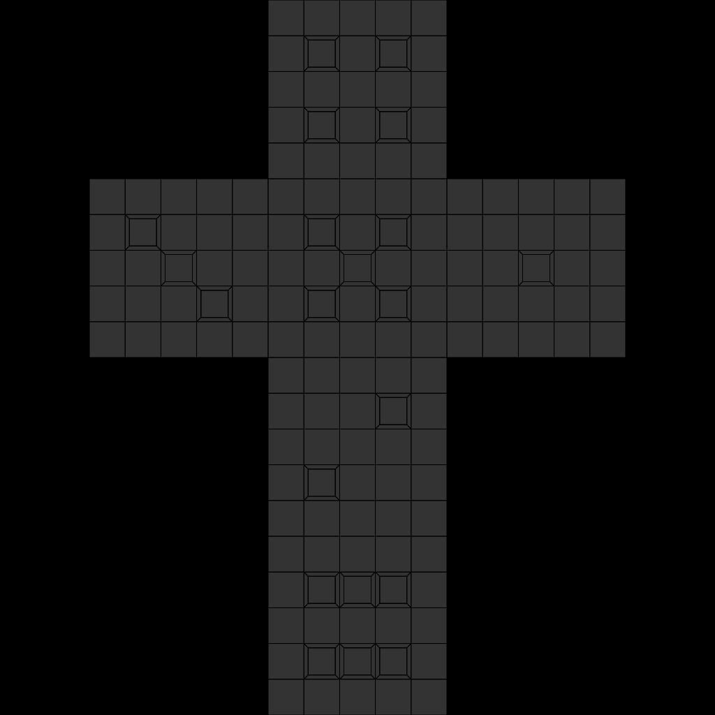 a clean dice Low-poly 3D model_6