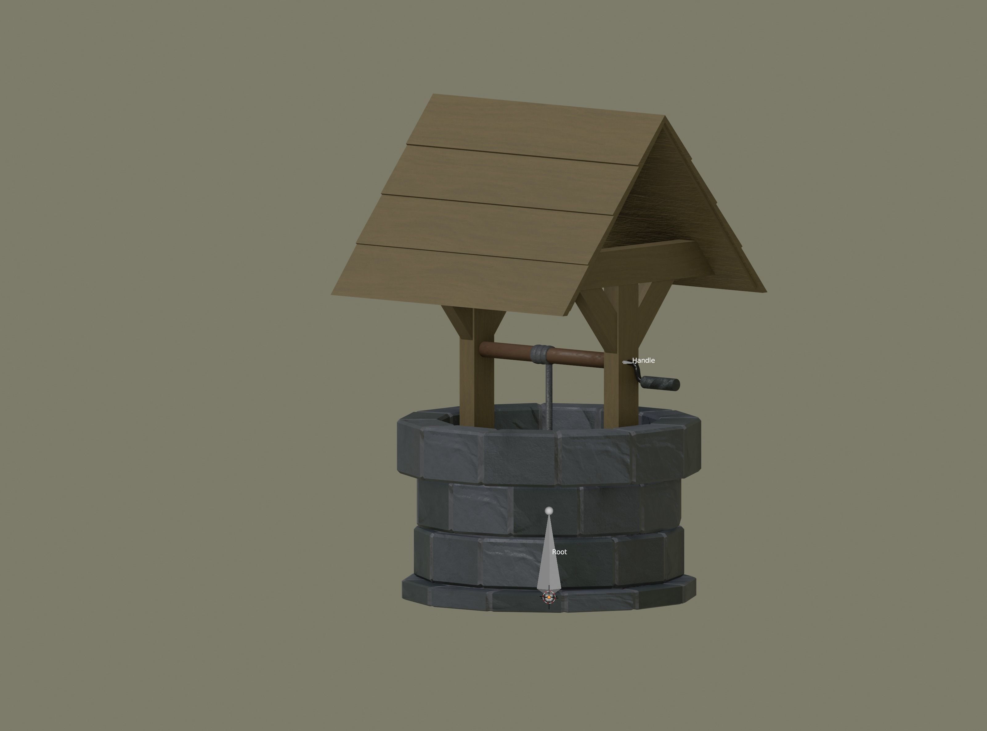 Well model 3D model_11