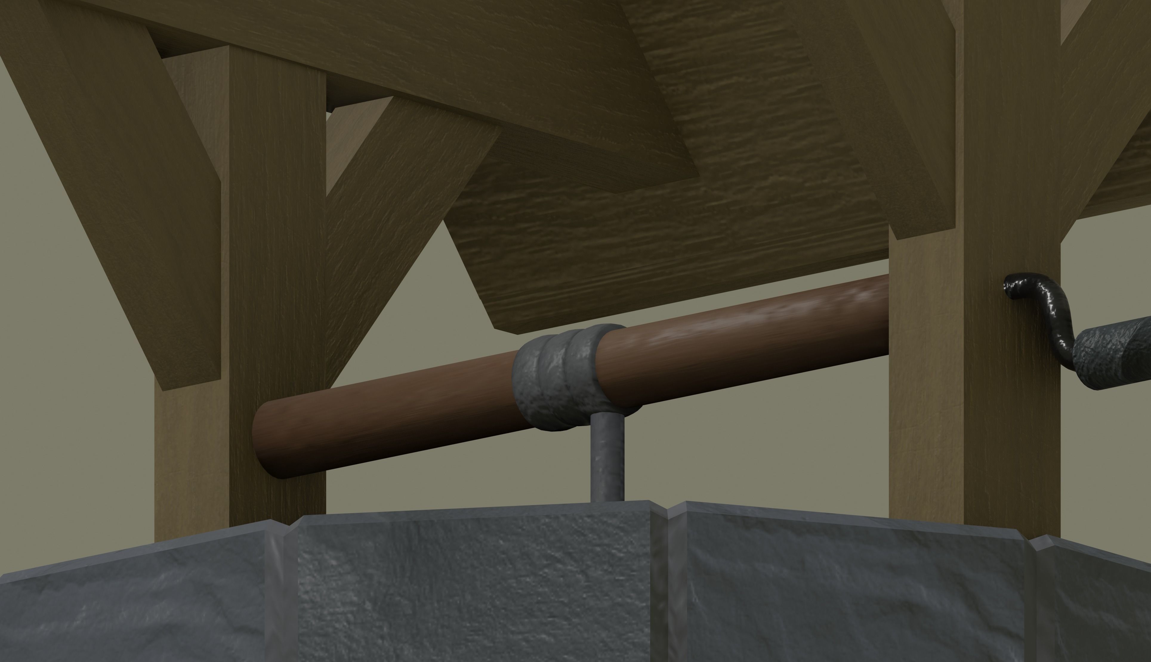 Well model 3D model_8