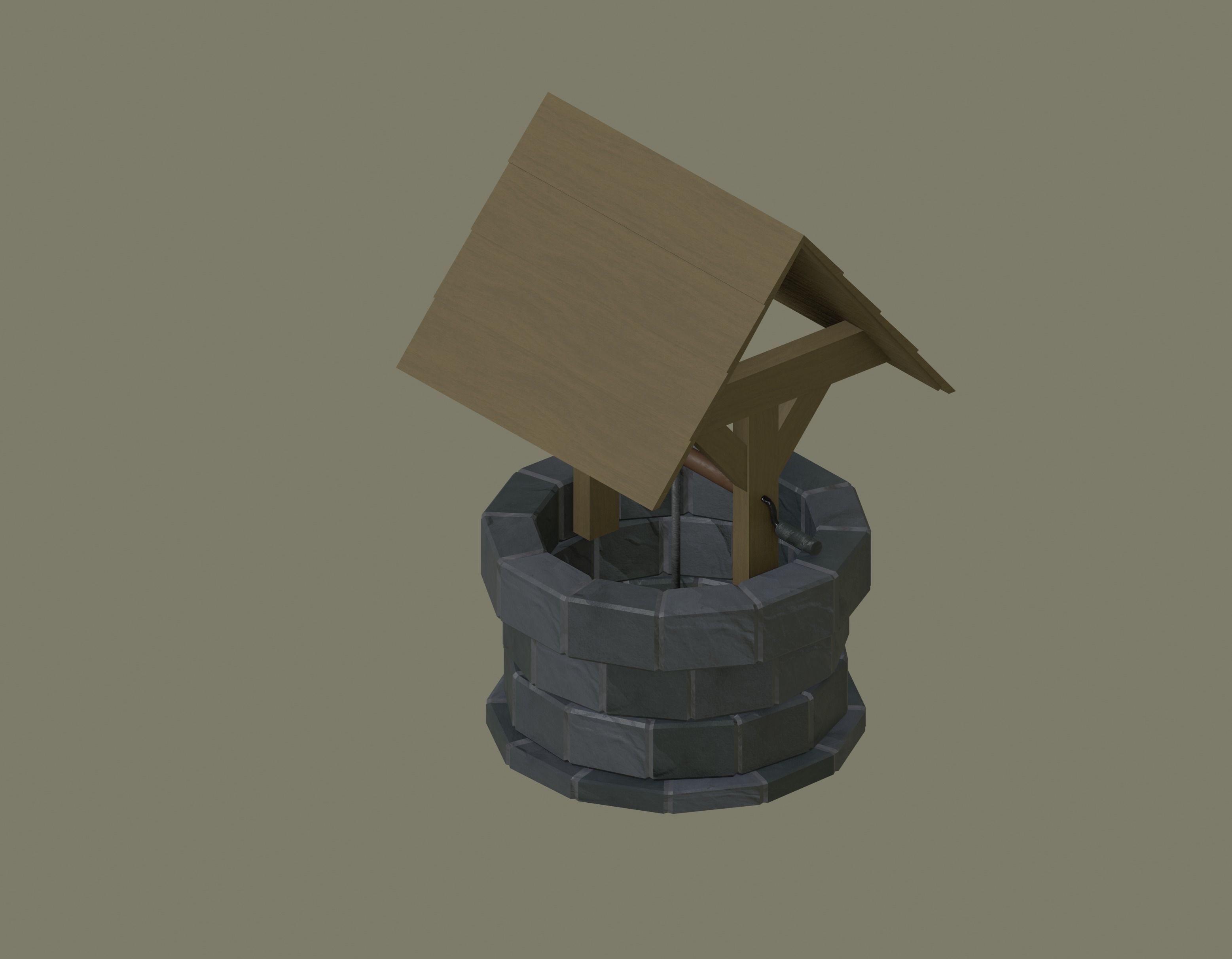 Well model 3D model_6