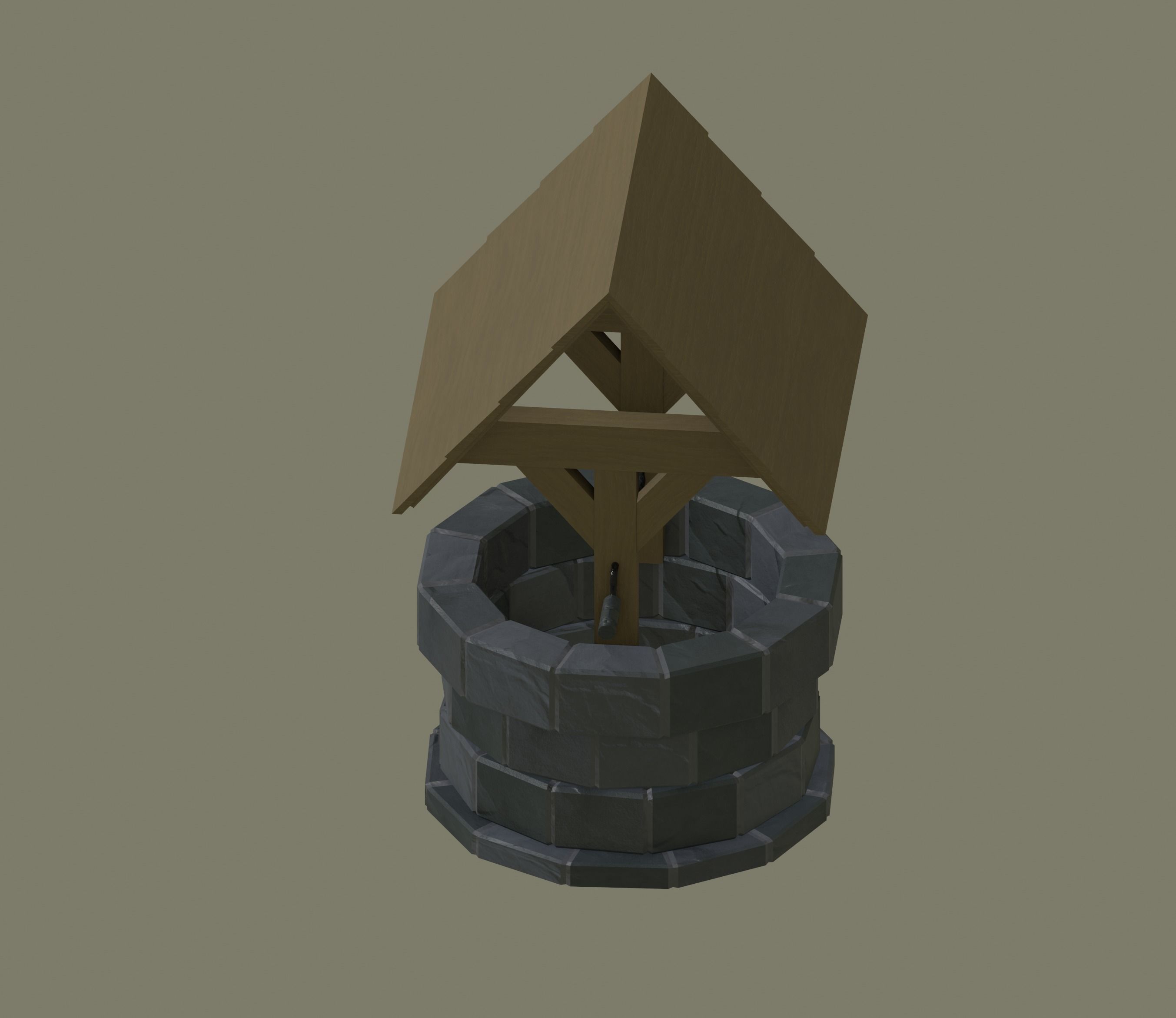 Well model 3D model_3