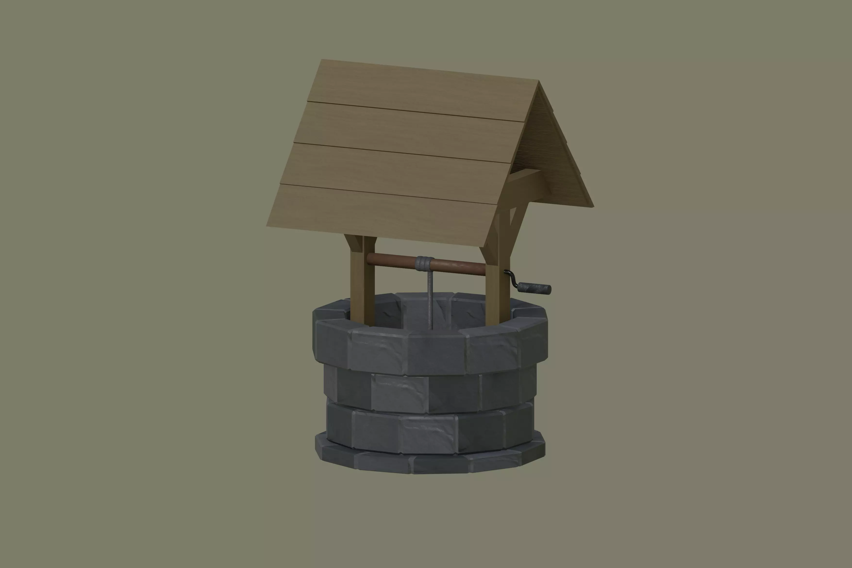 Well model 3D model_0