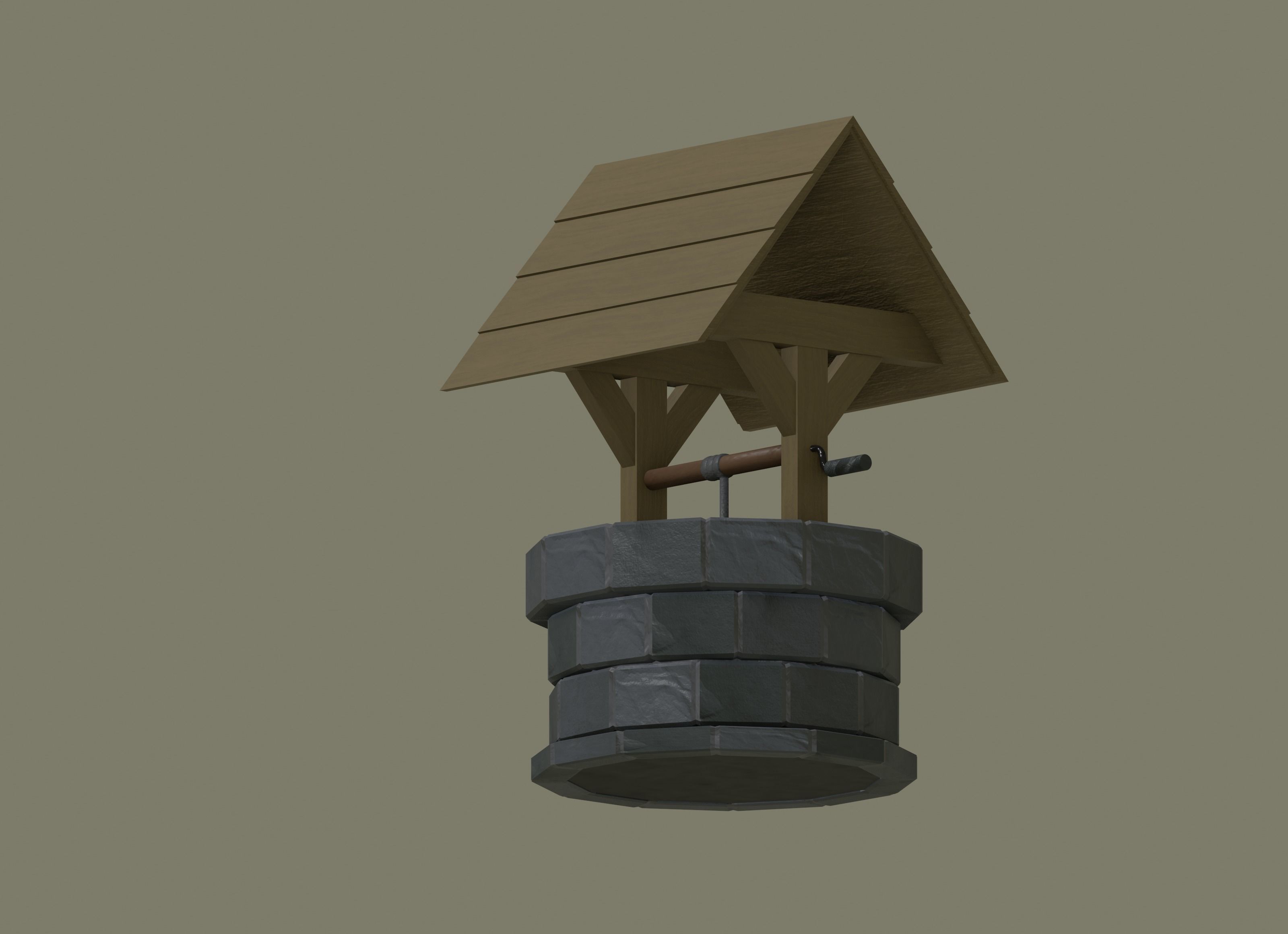 Well model 3D model_2