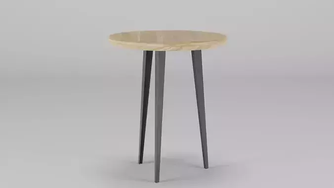 Floyd Side Table 38x38x44 Free low-poly 3D model