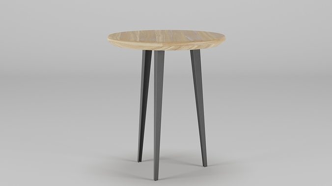 Floyd Side Table 38x38x44 Free low-poly 3D model