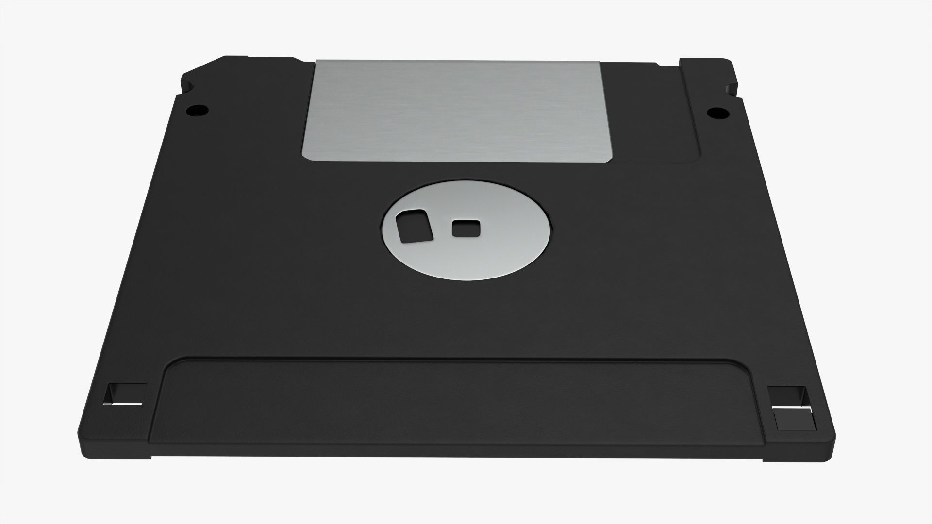 Floppy diskette 01 3D model_2