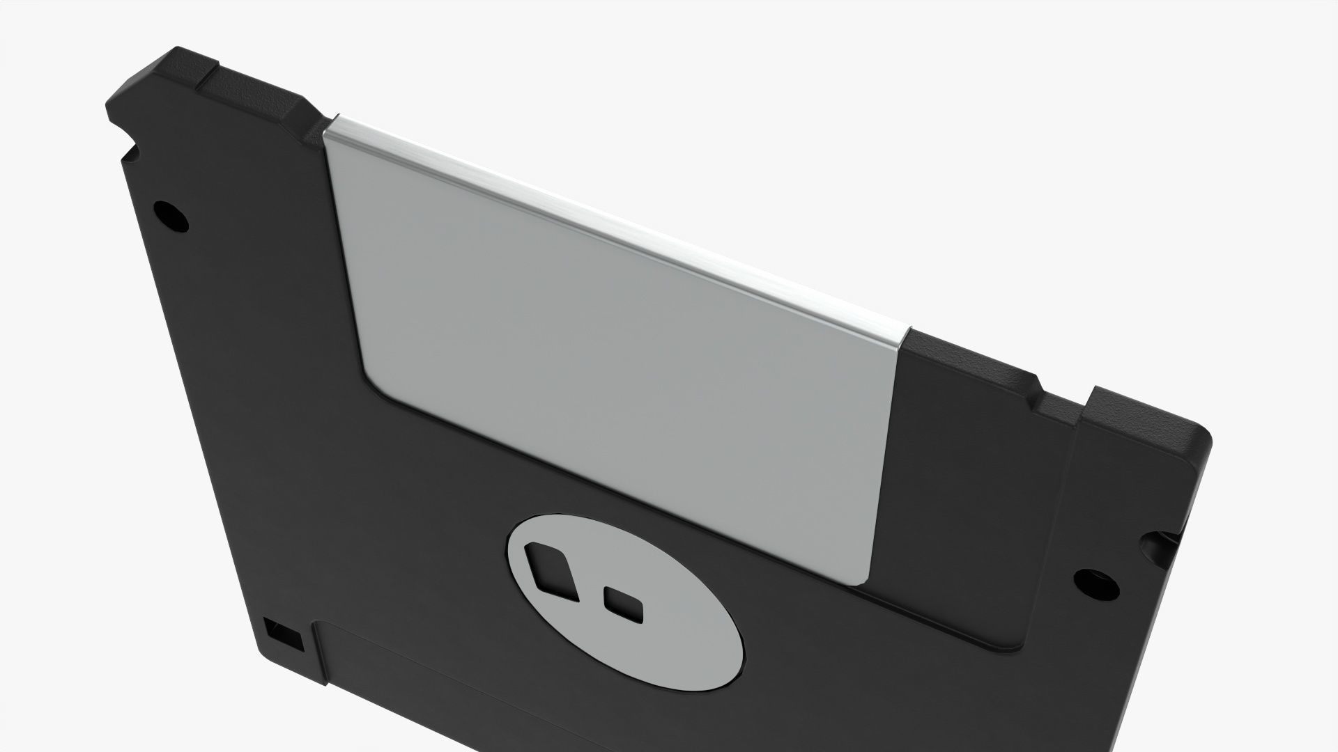 Floppy diskette 01 3D model_5