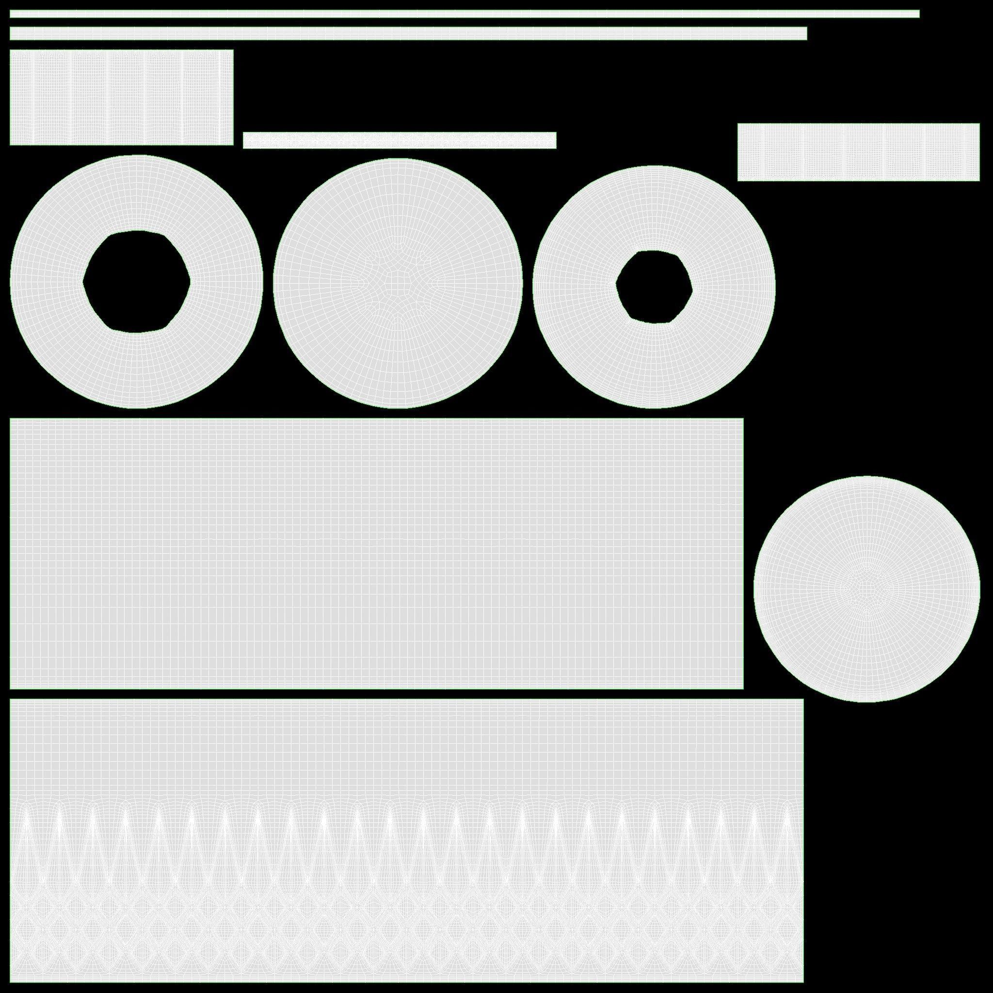 Glass goblet 01 3D model_11