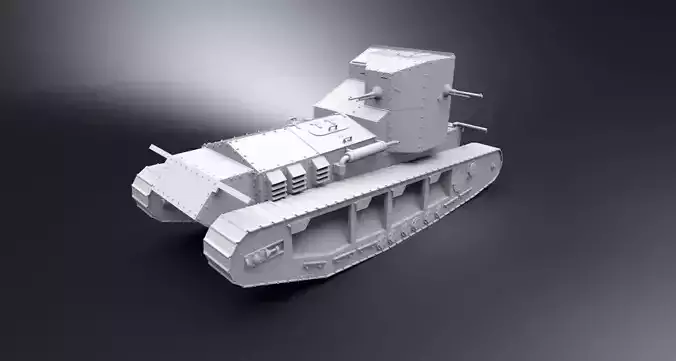 Mark A Whippet Scale model  